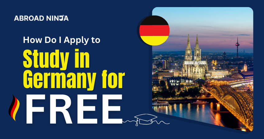 How do I apply to Study in Germany for FREE
