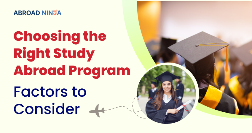 How to Choose Right Study Abroad Program